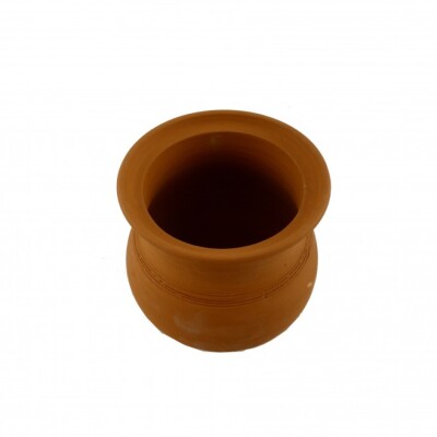 Гърненце с глазура кафяво